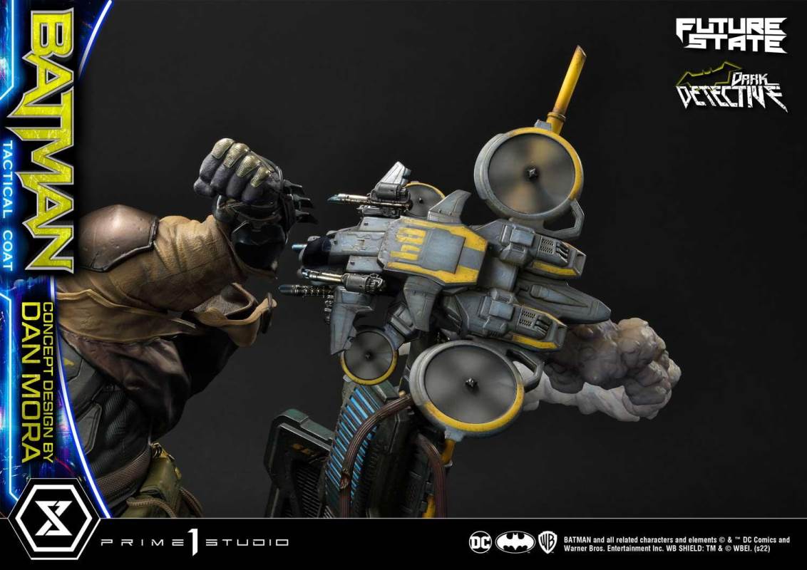 DC Future State Batman Dark Detective Tactical Coat DX