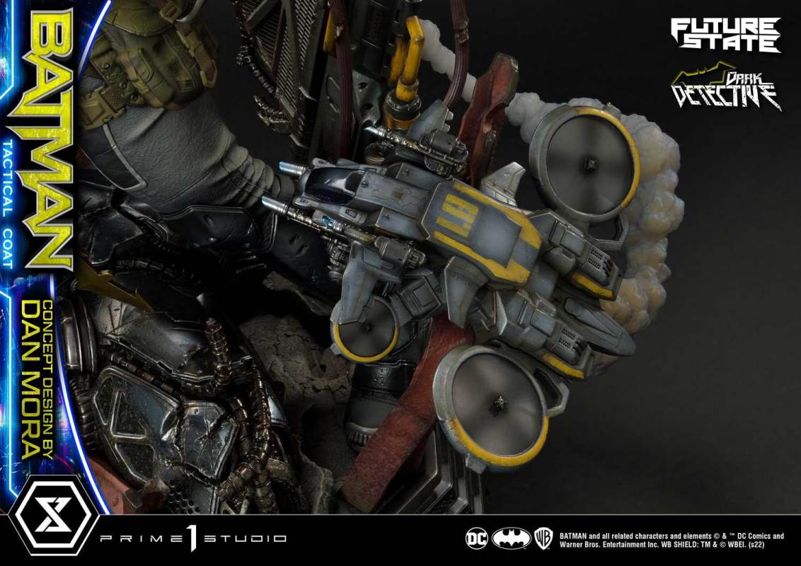 DC Future State Batman Dark Detective Tactical Coat DX