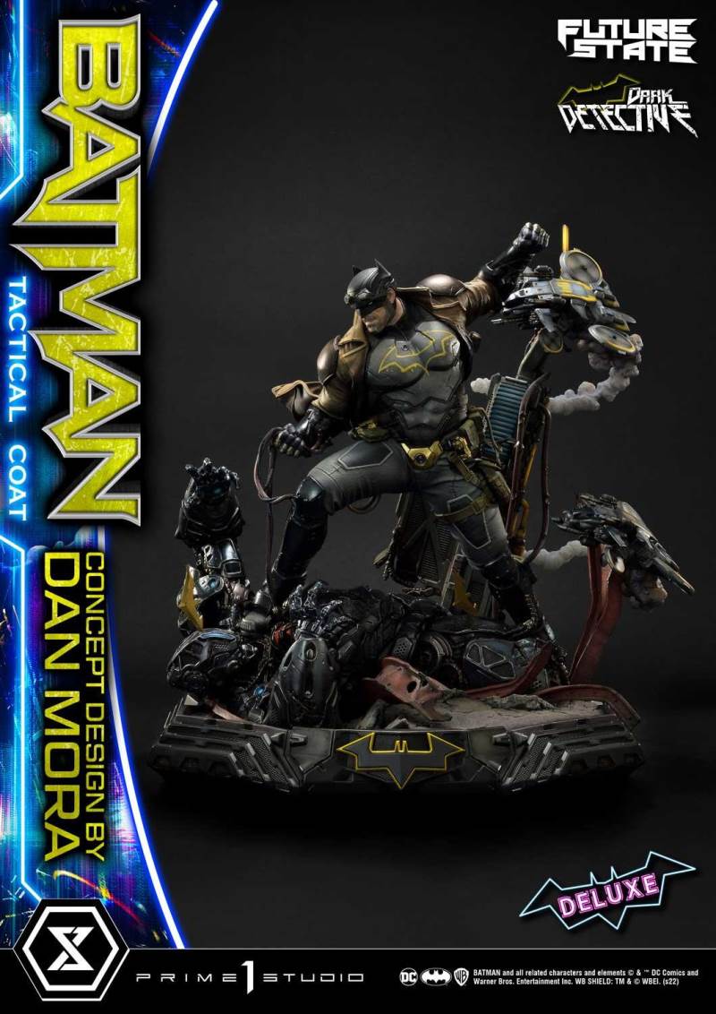 DC Future State Batman Dark Detective Tactical Coat DX