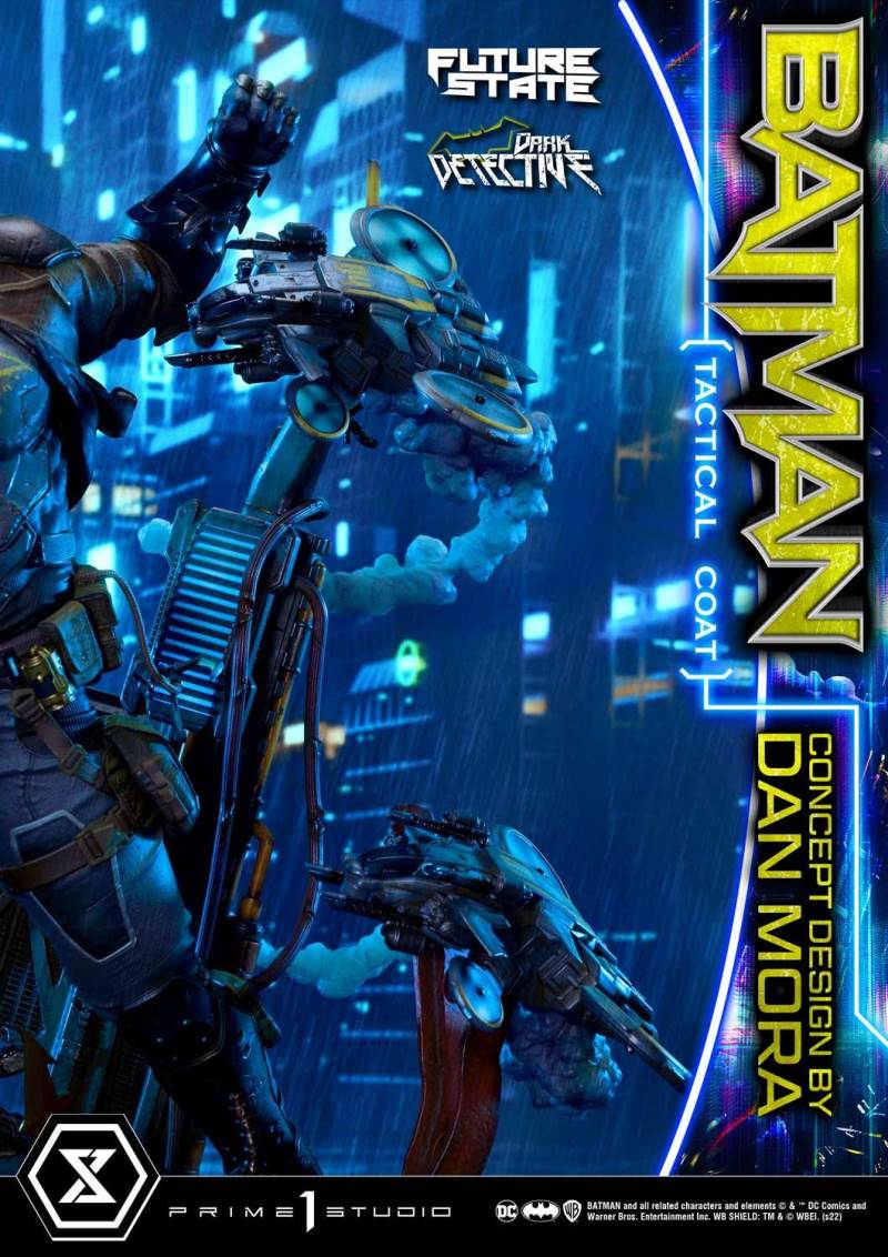 DC Future State Batman Dark Detective Tactical Coat