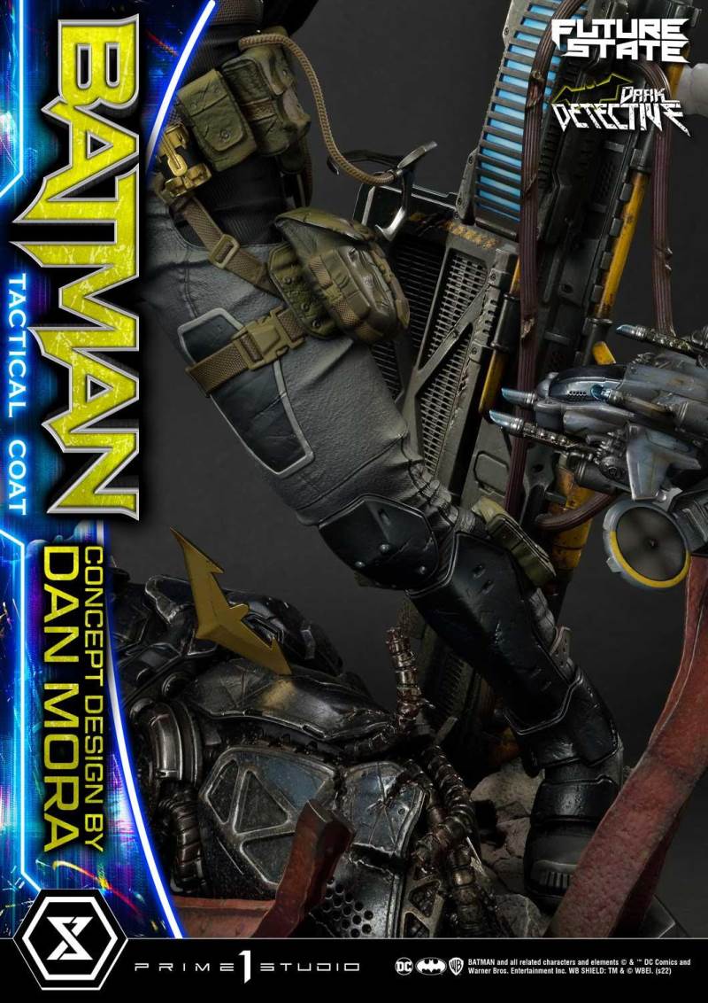 DC Future State Batman Dark Detective Tactical Coat