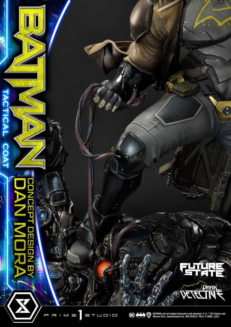 DC Future State Batman Dark Detective Tactical Coat