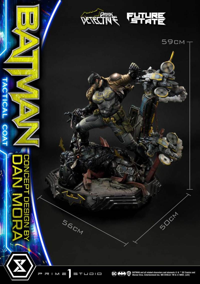 DC Future State Batman Dark Detective Tactical Coat