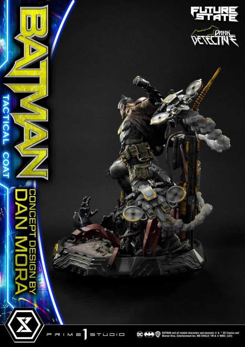 DC Future State Batman Dark Detective Tactical Coat