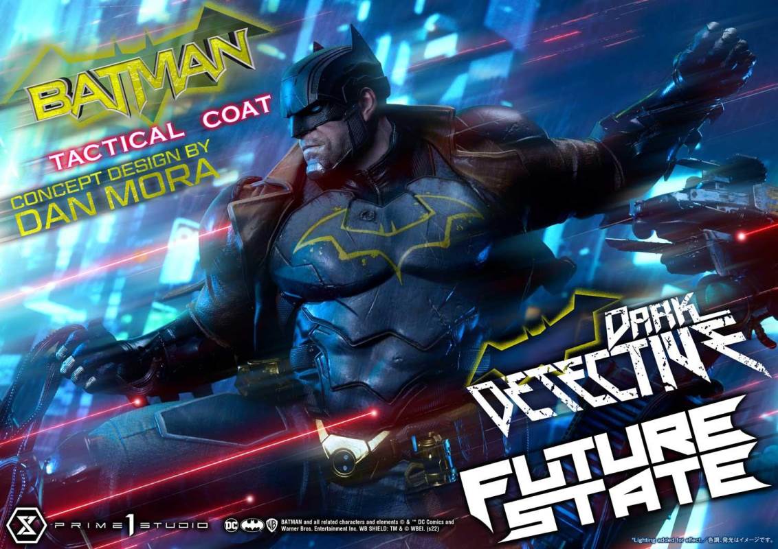 DC Future State Batman Dark Detective Tactical Coat