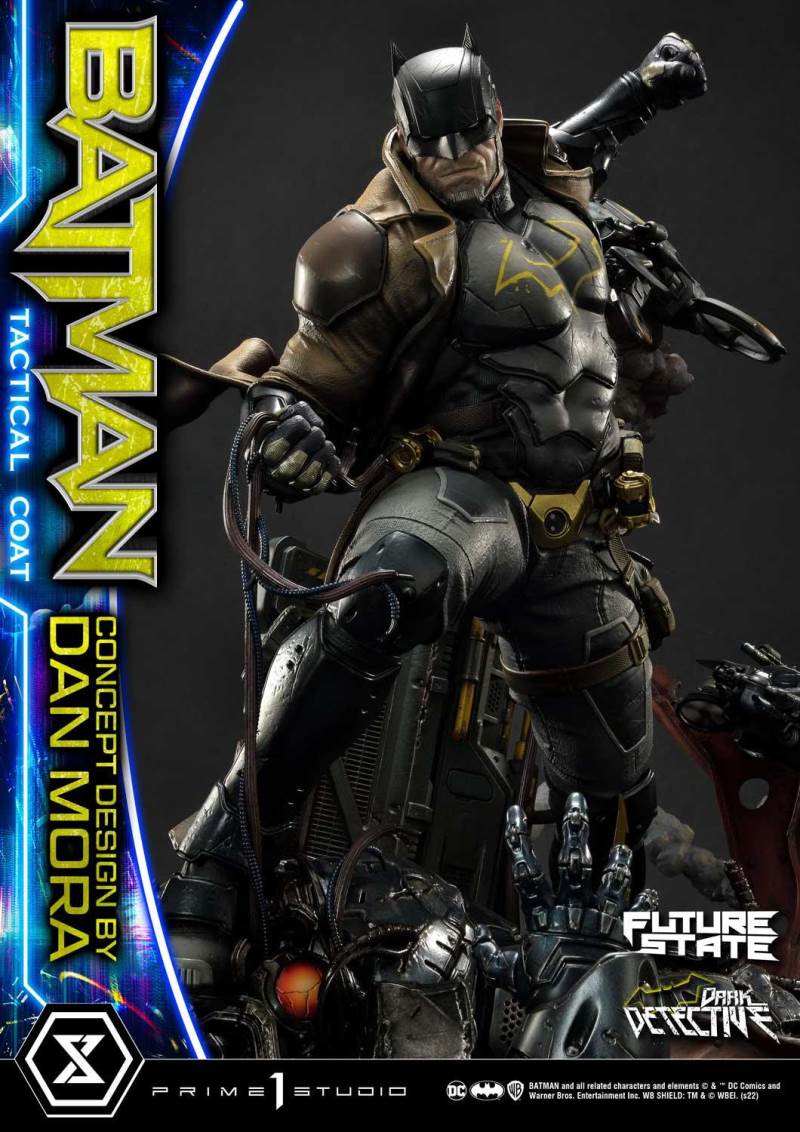 DC Future State Batman Dark Detective Tactical Coat