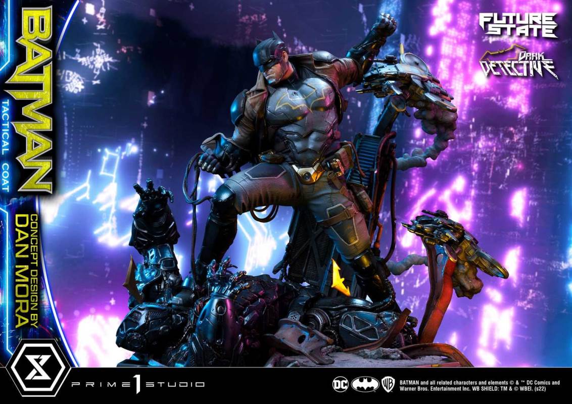 DC Future State Batman Dark Detective Tactical Coat