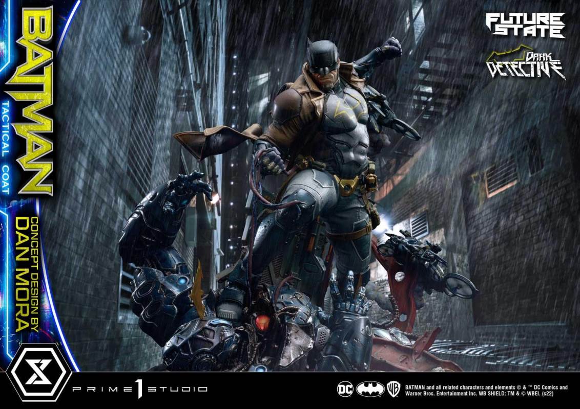 DC Future State Batman Dark Detective Tactical Coat