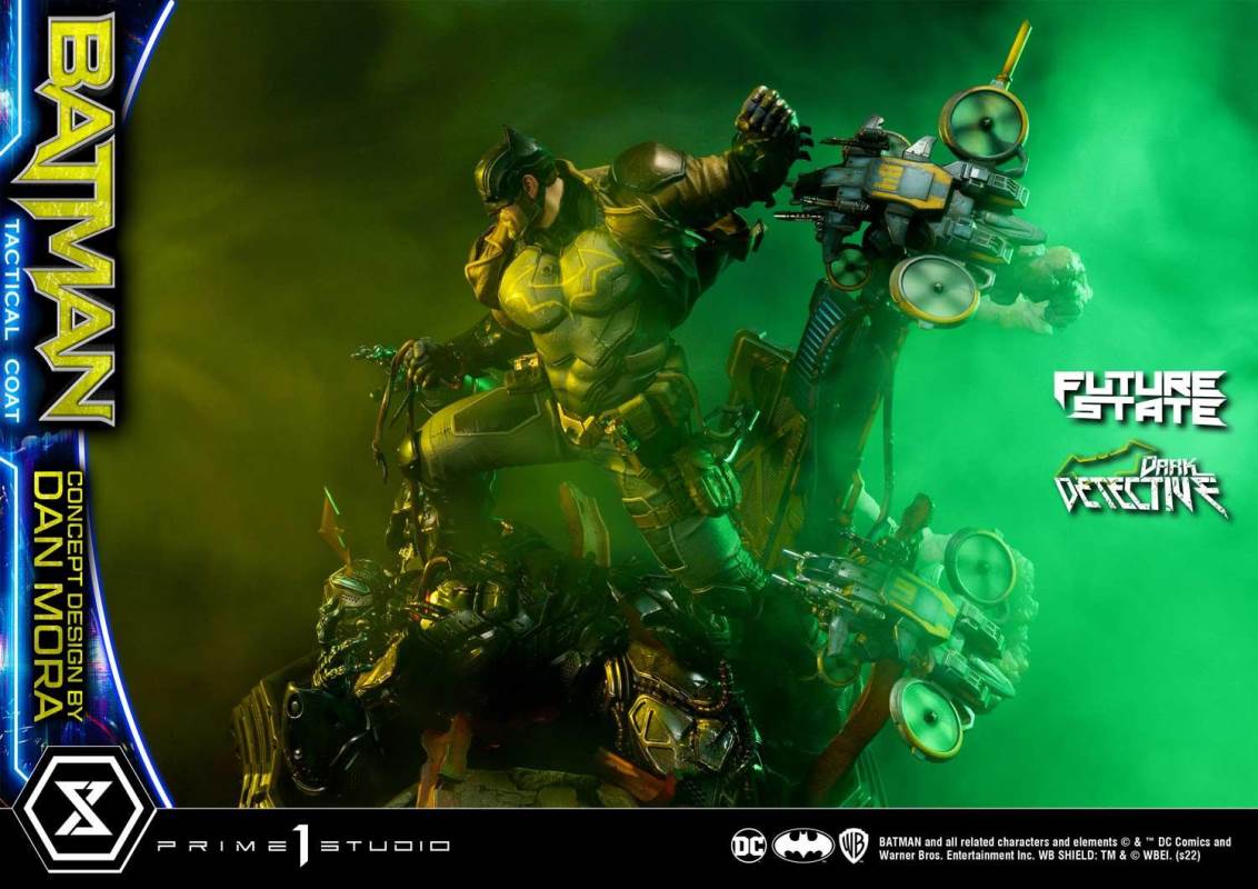 DC Future State Batman Dark Detective Tactical Coat