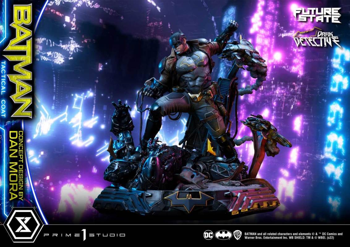 DC Future State Batman Dark Detective Tactical Coat