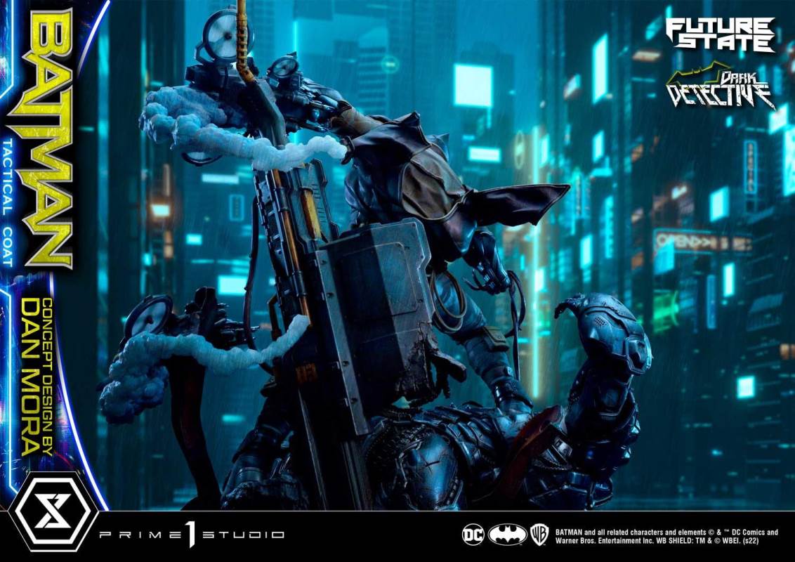 DC Future State Batman Dark Detective Tactical Coat