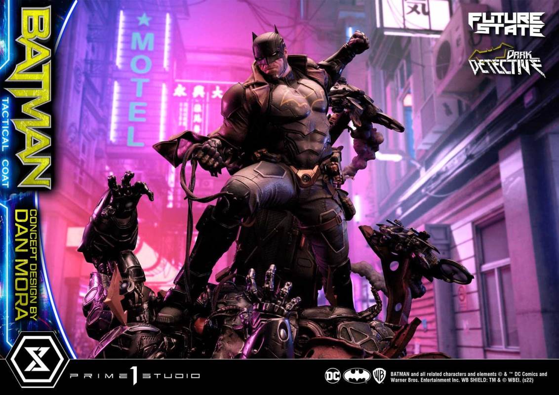 DC Future State Batman Dark Detective Tactical Coat