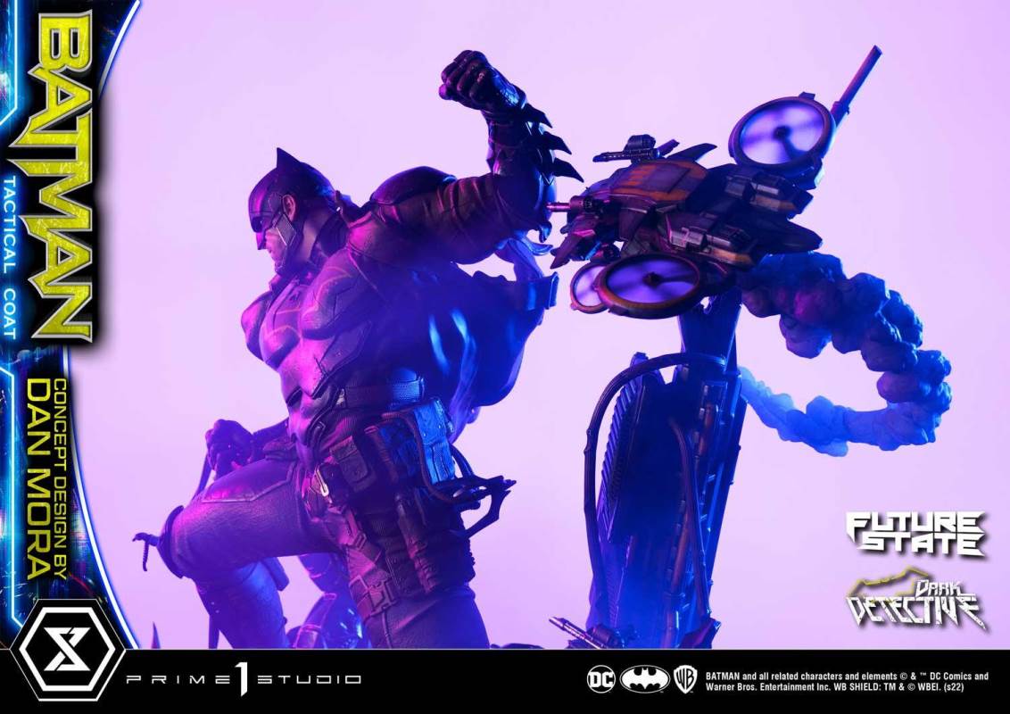 DC Future State Batman Dark Detective Tactical Coat