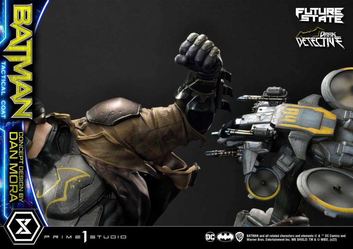 DC Future State Batman Dark Detective Tactical Coat