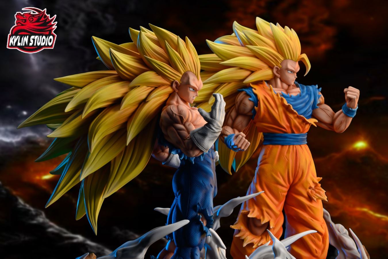 Goku / Vegeta SSJ 3 - Dragon Ball 
