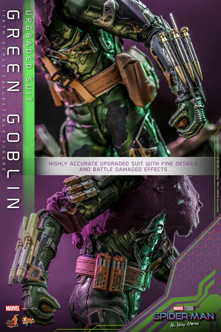 Green Goblin Upgraded Suit 1/6