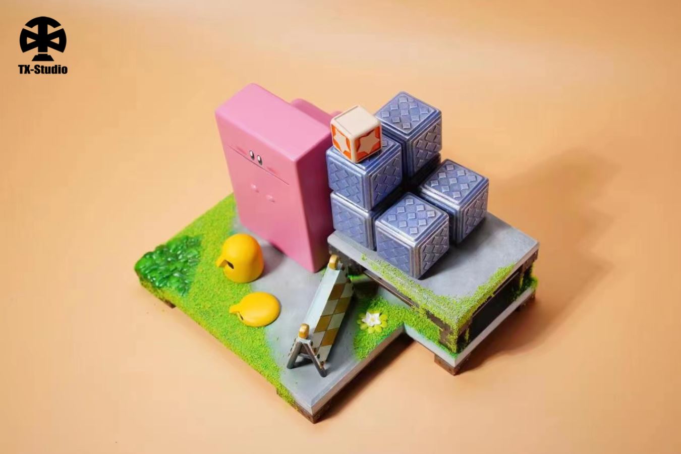 Kirby Stairs Scene Platform 1/12