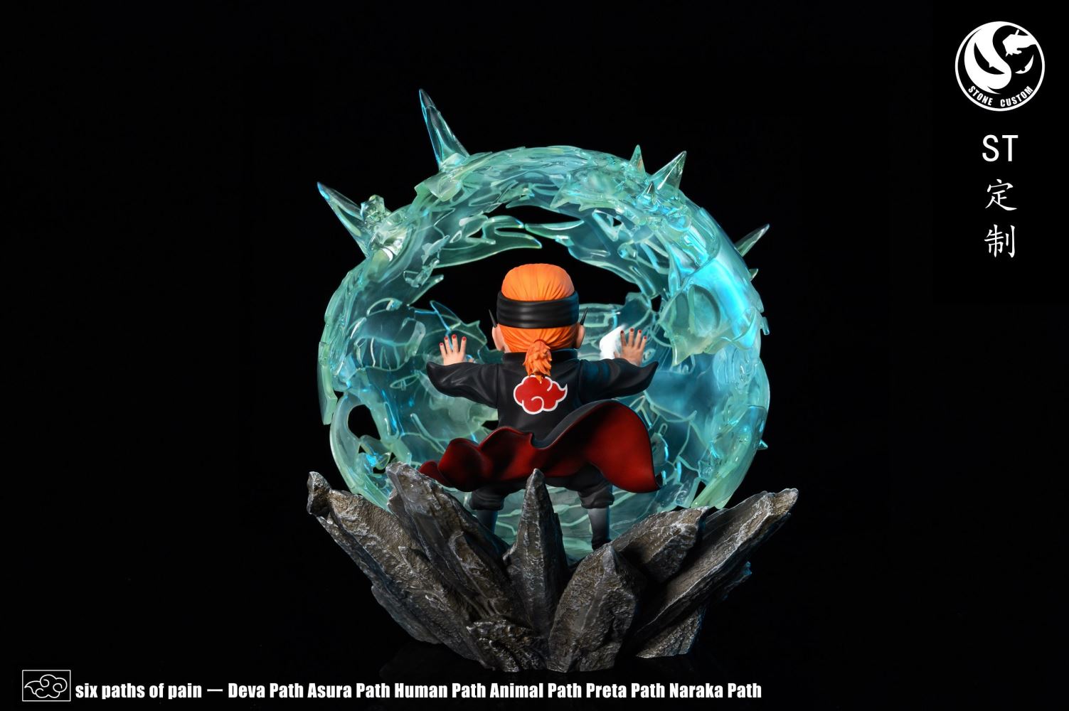 Six Path of Pain Deva Path and Preta Path - Naruto