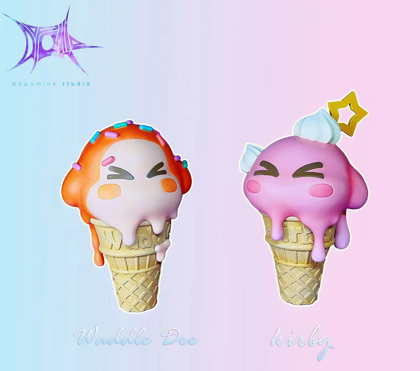 Ice Cream Waddle Dee & Kirby