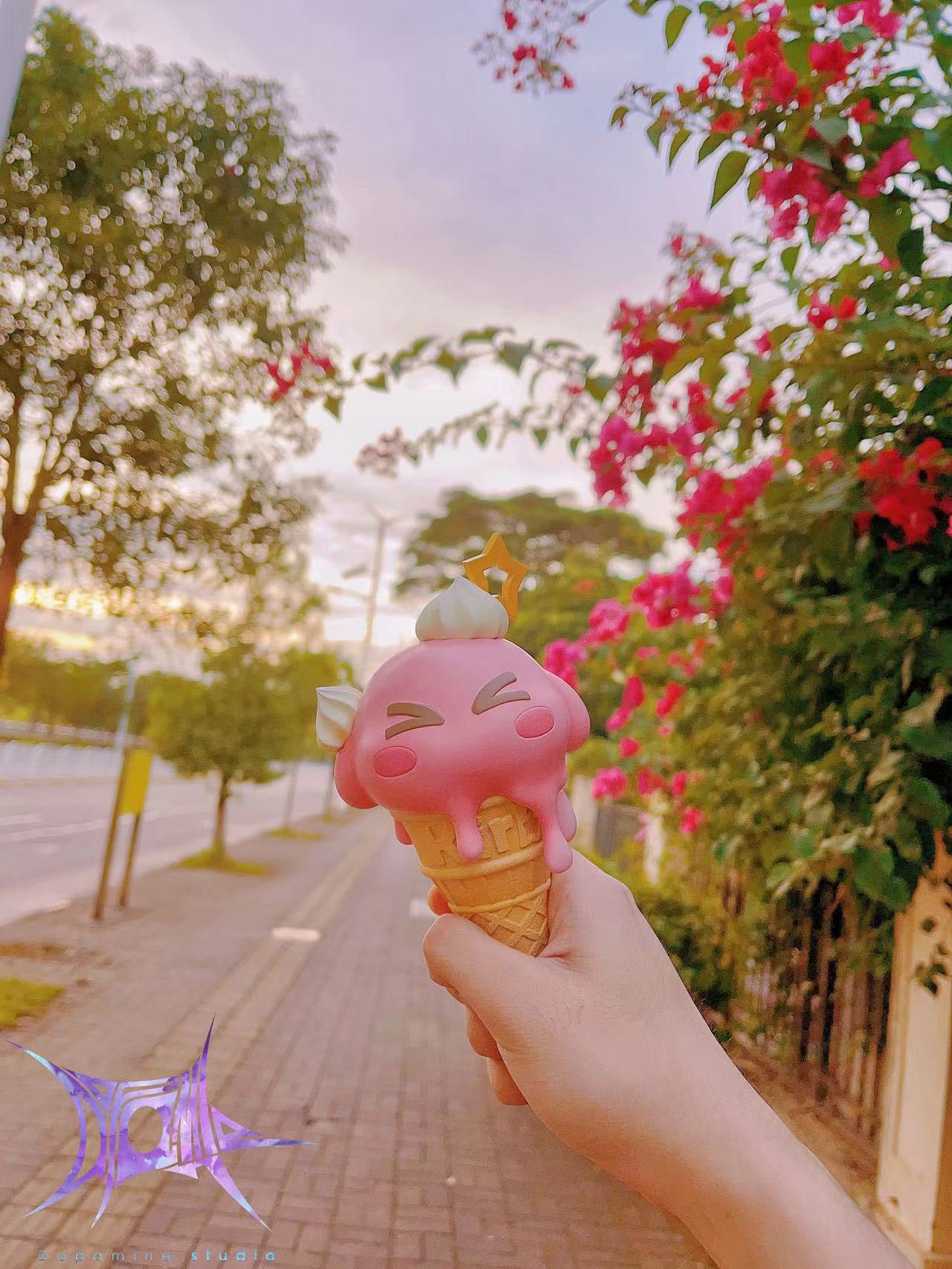 Ice Cream Waddle Dee & Kirby