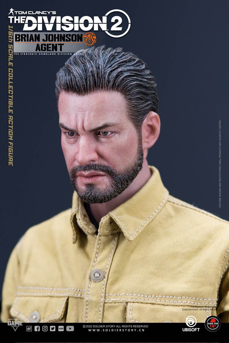 Ubisoft The Division 2 Agent Brian Johnson 1/6