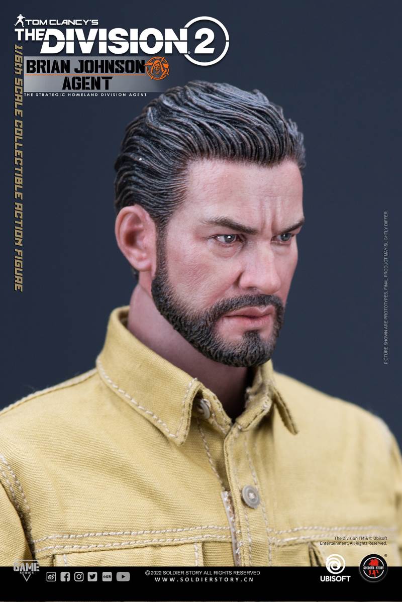 Ubisoft The Division 2 Agent Brian Johnson 1/6
