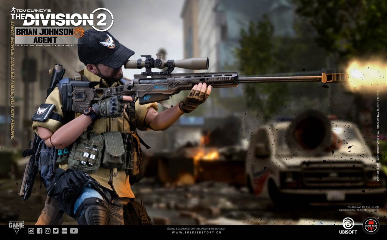 Ubisoft The Division 2 Agent Brian Johnson 1/6