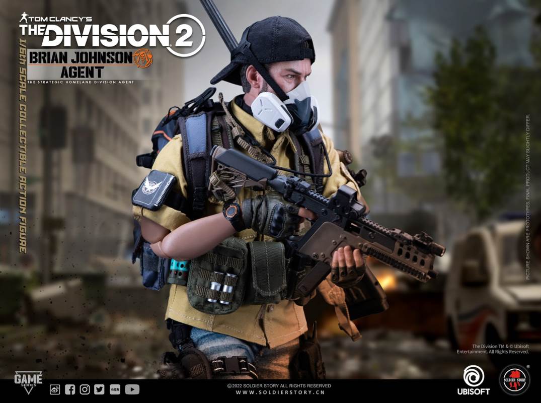 Ubisoft The Division 2 Agent Brian Johnson 1/6