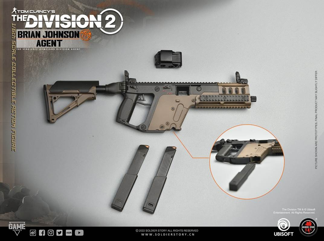 Ubisoft The Division 2 Agent Brian Johnson 1/6