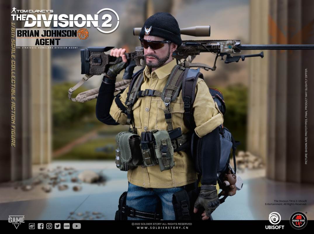 Ubisoft The Division 2 Agent Brian Johnson 1/6