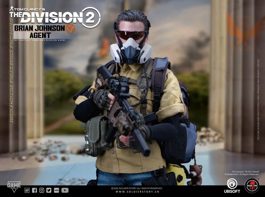 Ubisoft The Division 2 Agent Brian Johnson 1/6