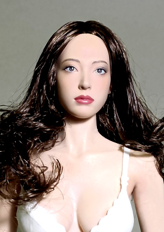 Asian Beauty Head Sculpture 1/6