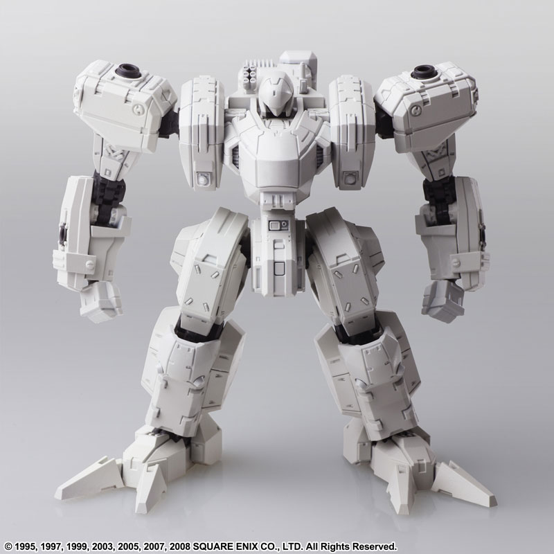 Front Mission Structure Arts 1/72 Plastic Model Kit Zenith DV White 4Unit Set