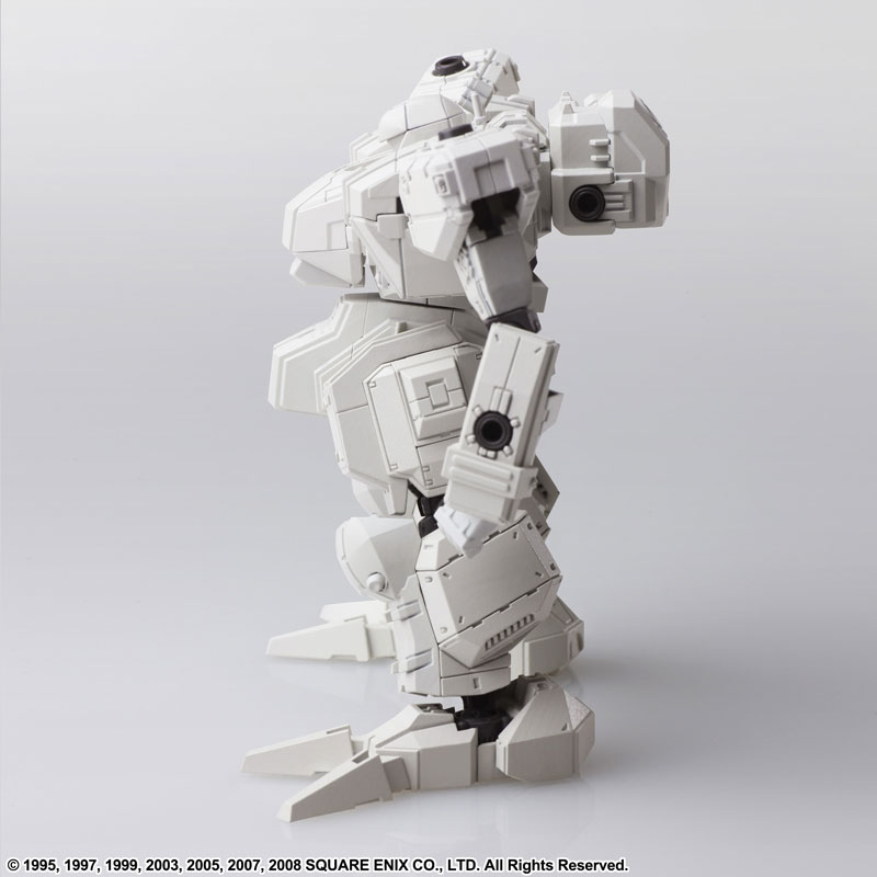 Front Mission Structure Arts 1/72 Plastic Model Kit Zenith DV White 4Unit Set
