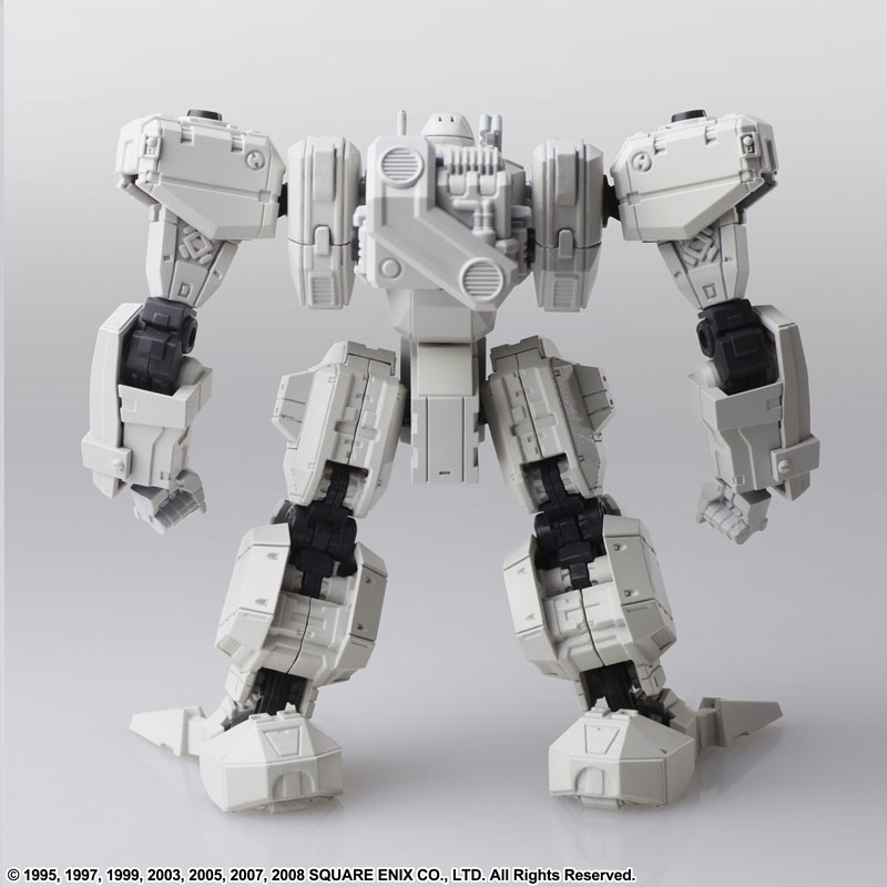 Front Mission Structure Arts 1/72 Plastic Model Kit Zenith DV White 4Unit Set