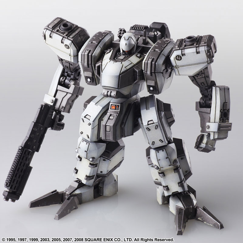 Front Mission Structure Arts 1/72 Plastic Model Kit Zenith DV White 4Unit Set