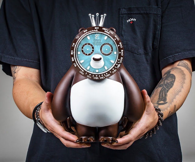 HONMONO TAIKETSU BLUE PANDA Ice Blue Panda