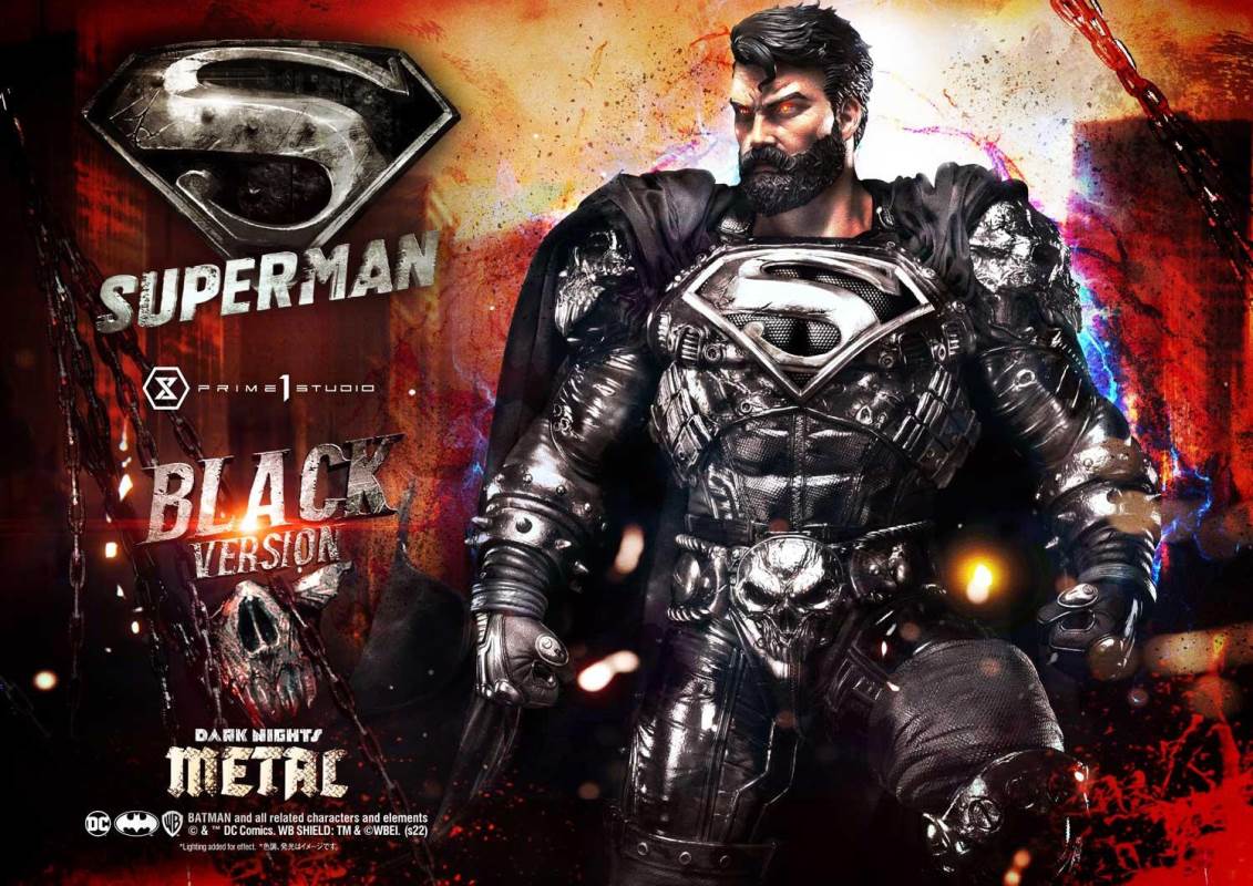 Dark Nights: Metal (Comics) Superman Black Version
