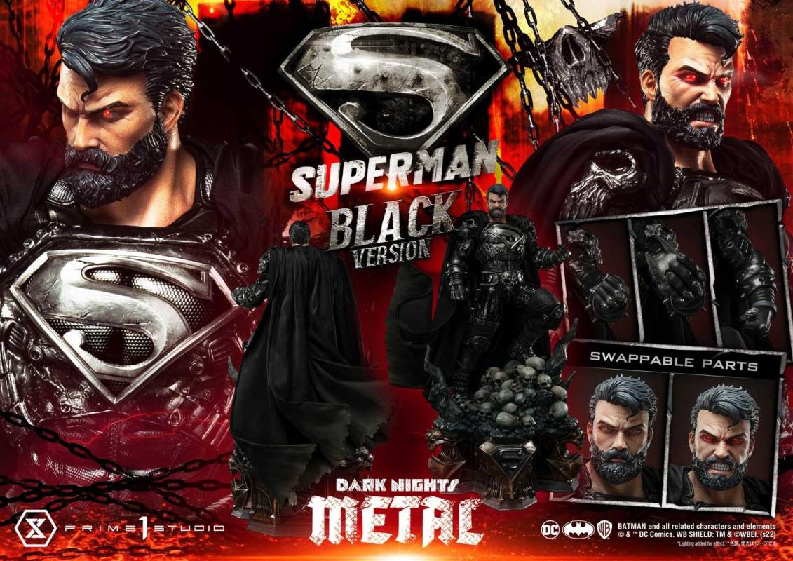 Dark Nights: Metal (Comics) Superman Black Version