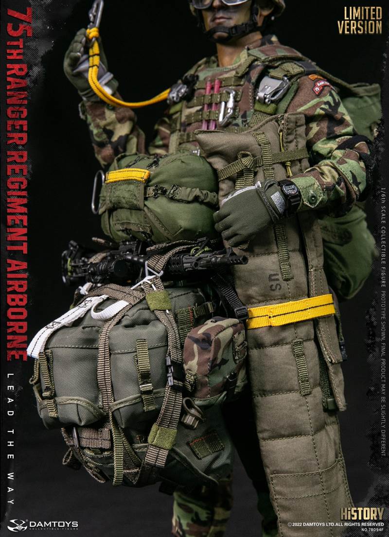 US Army 75th Ranger Airborne Gunner [Limited Edition] 1/6