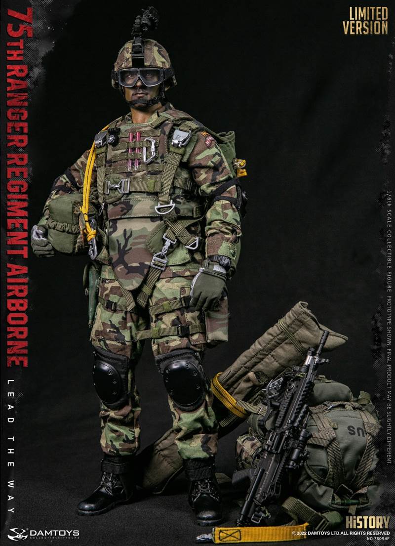 US Army 75th Ranger Airborne Gunner [Limited Edition] 1/6