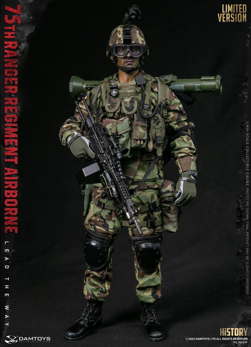 US Army 75th Ranger Airborne Gunner [Limited Edition] 1/6