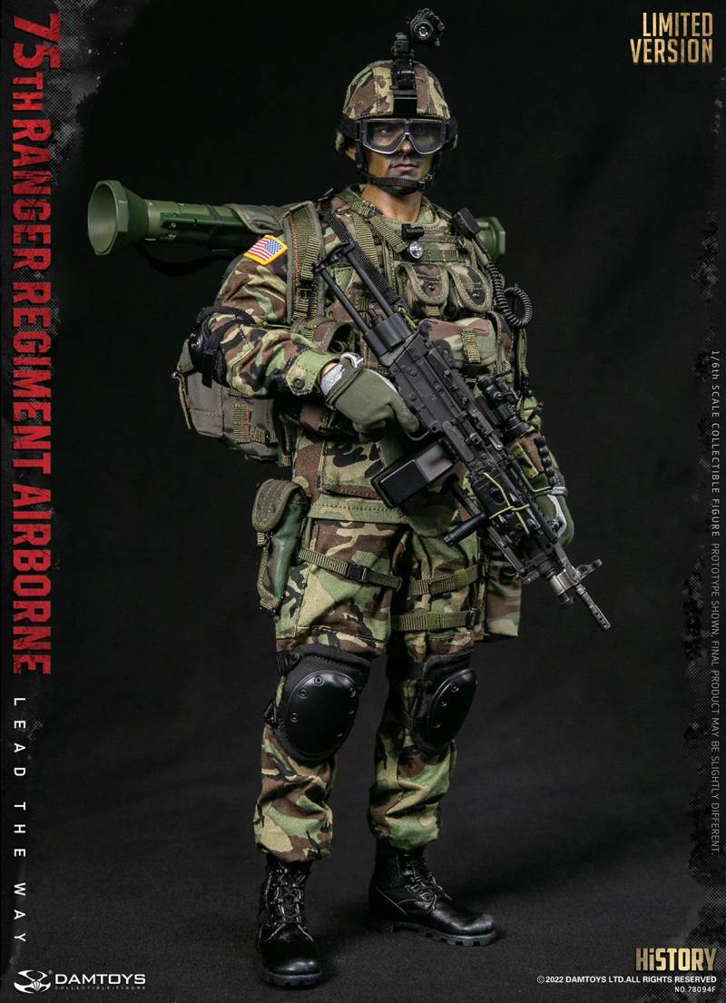 US Army 75th Ranger Airborne Gunner [Limited Edition] 1/6