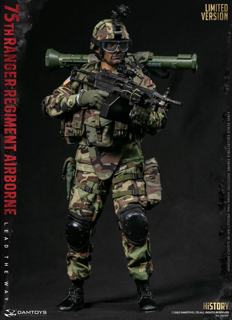 US Army 75th Ranger Airborne Gunner [Limited Edition] 1/6