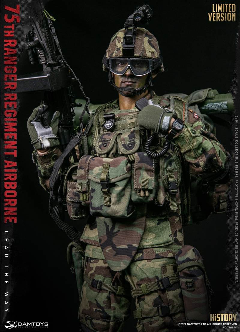 US Army 75th Ranger Airborne Gunner [Limited Edition] 1/6
