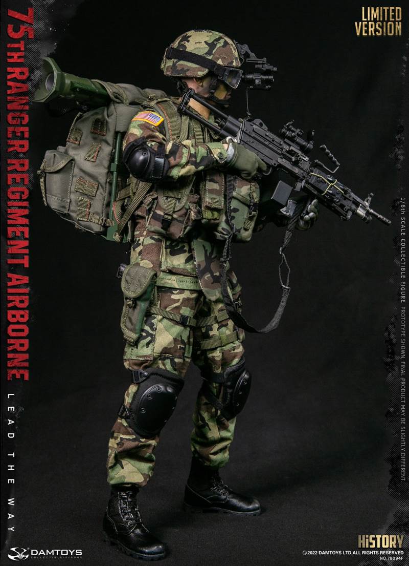 US Army 75th Ranger Airborne Gunner [Limited Edition] 1/6