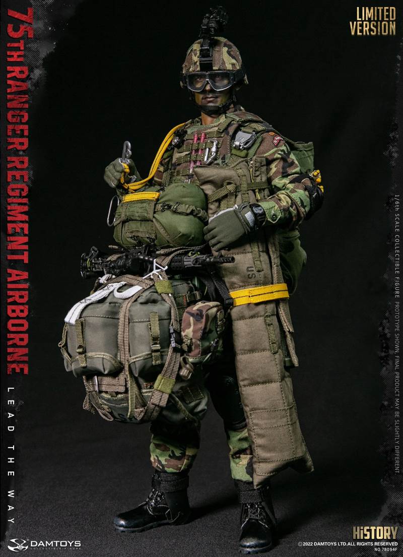 US Army 75th Ranger Airborne Gunner [Limited Edition] 1/6