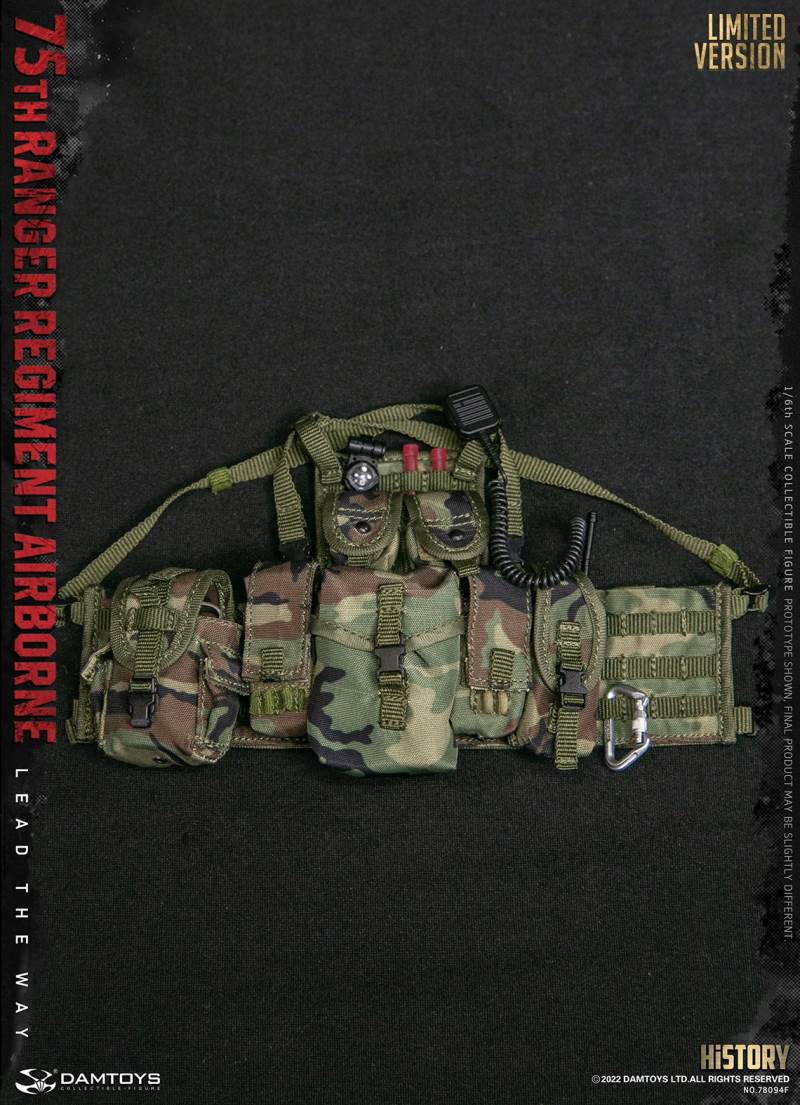 US Army 75th Ranger Airborne Gunner [Limited Edition] 1/6