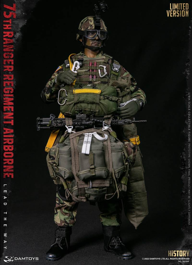 US Army 75th Ranger Airborne Gunner [Limited Edition] 1/6