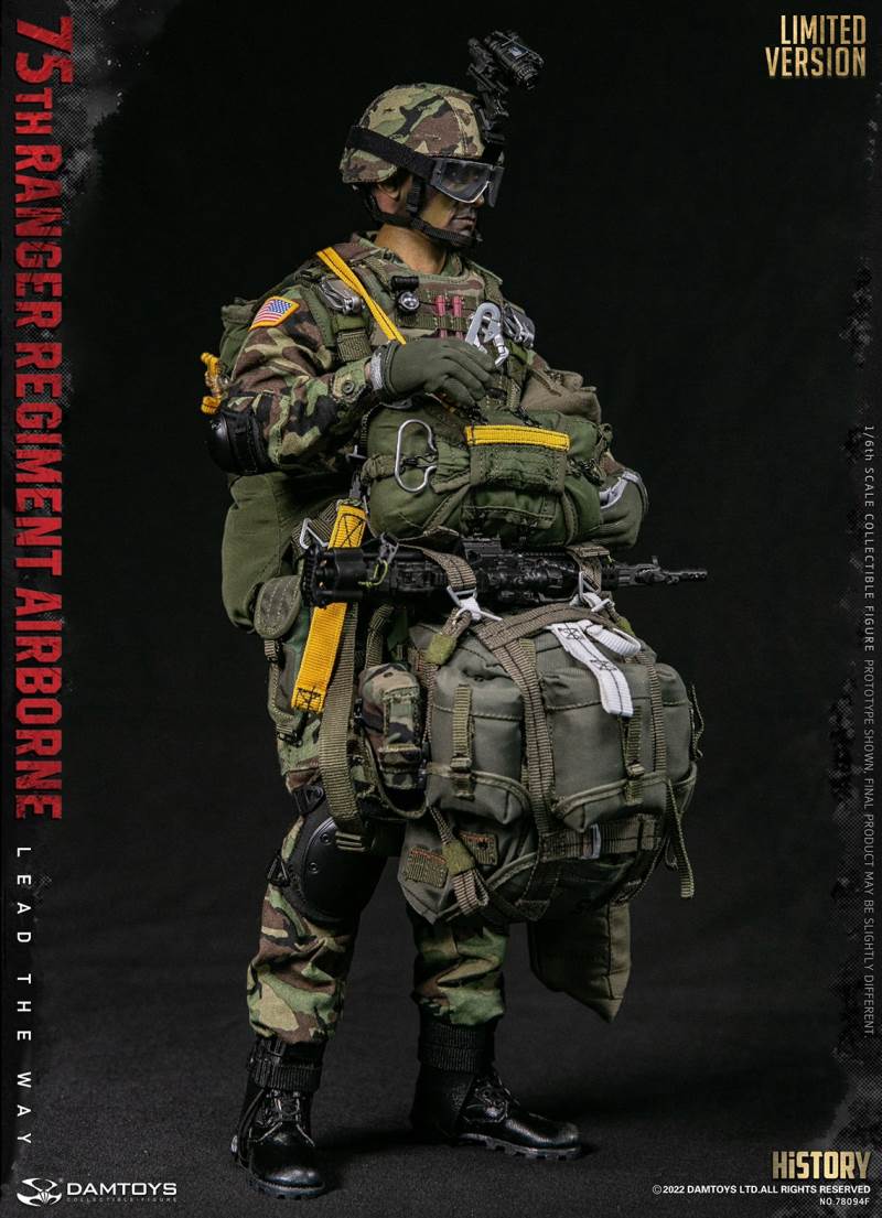 US Army 75th Ranger Airborne Gunner [Limited Edition] 1/6